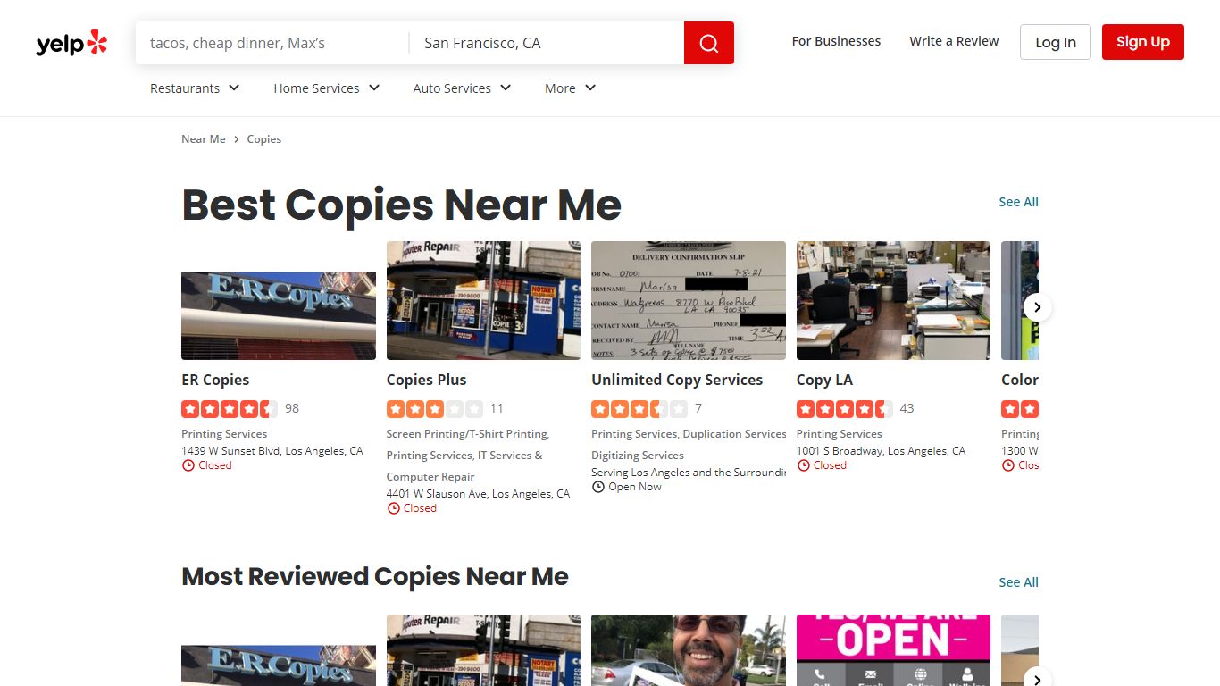 Best Copies Near Me - August 2022: Find Nearby Copies Reviews - Yelp